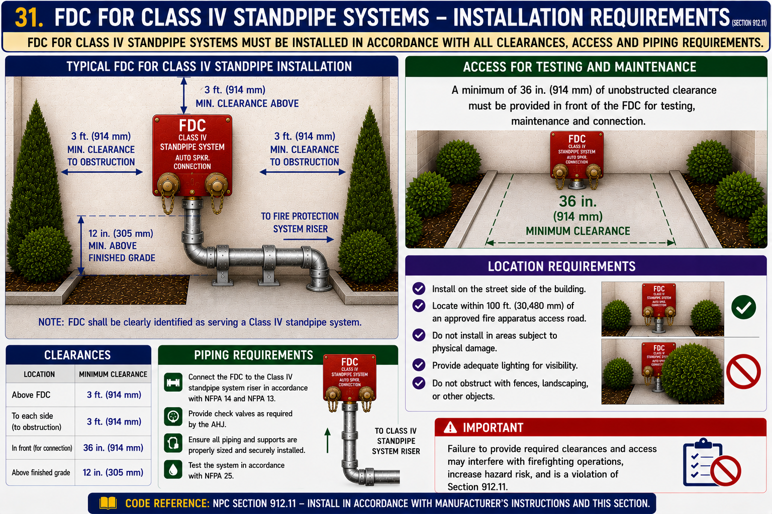 FDC for Class IV Standpipe Systems (NPC §912)
